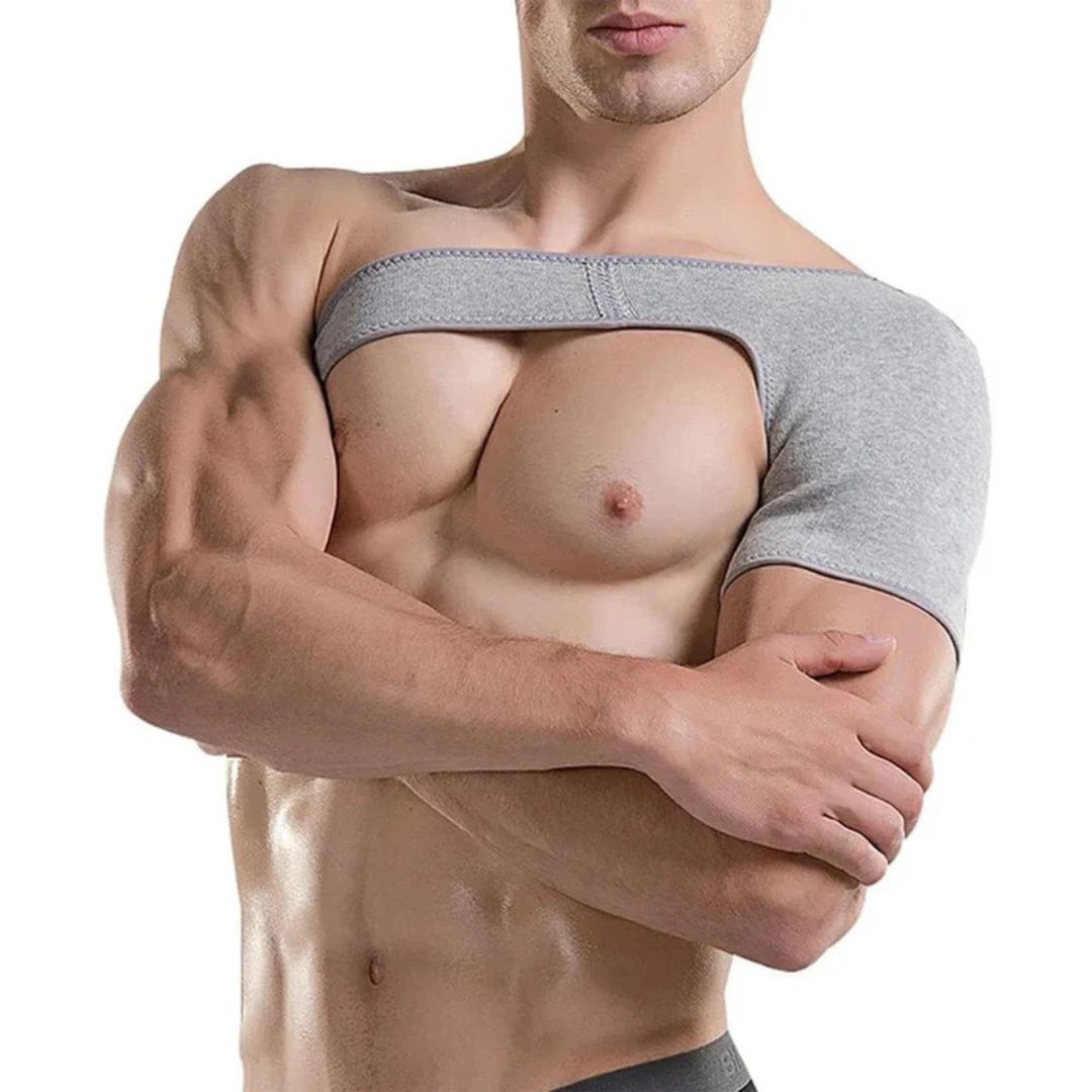 Axelskydd i Bambu Kolfiber – Stöd för Aktiv Livsstil