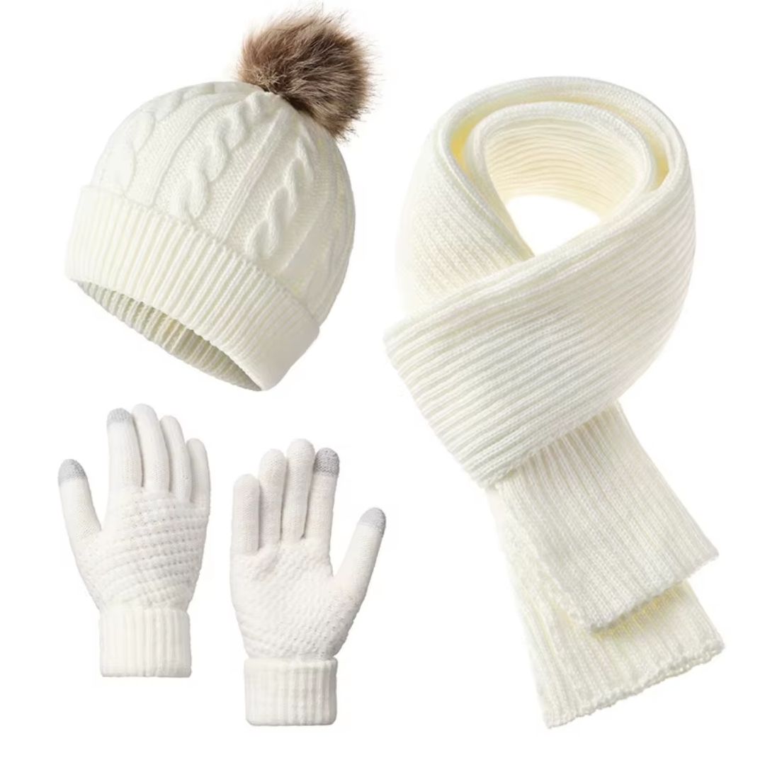 Zimowy zestaw damski 3w1