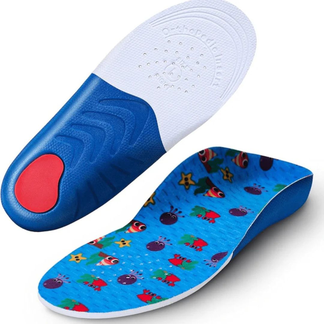 3D Fotinlägg för Barn – Stödjande sula för växande fötter