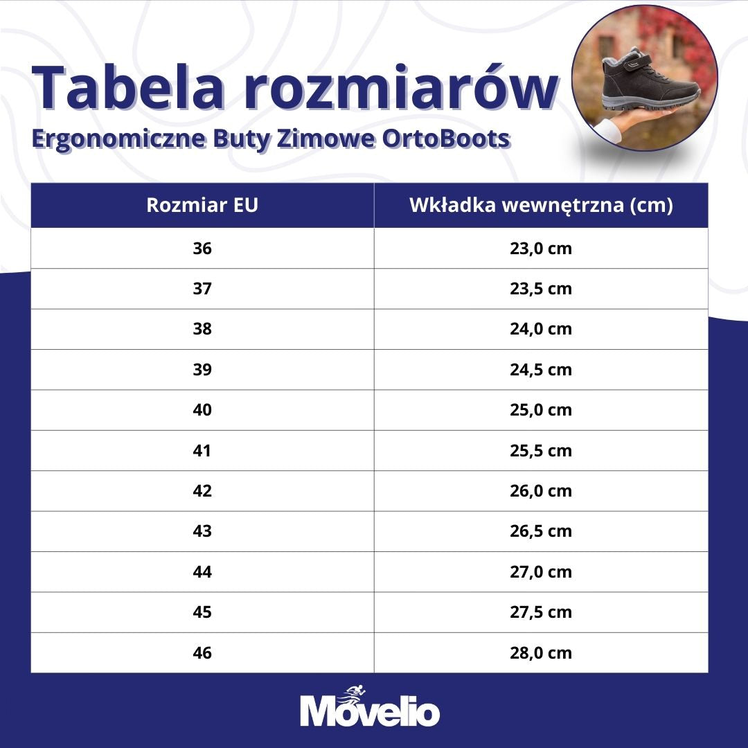 Ergonomiczne Buty Zimowe OrtoBoots