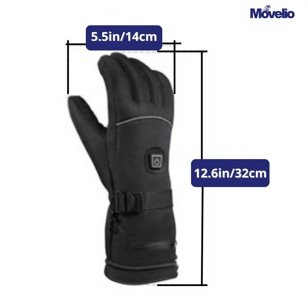 Rękawice grzewcze z ekranem dotykowym